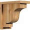 Ekena Millwork Newport Rough Sawn Corbel w/Backplate, Western Red Cedar, 6"W x 12"D x 12"H COR06X12X12NEW01RWR - alternate 1